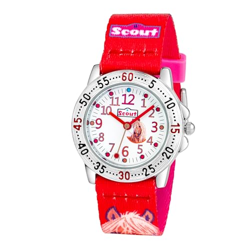 Scout Mädchen-Armbanduhr Analog Quarz Textil 280378071