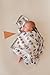 Lucy Darling Petit Milestone Pennants – Baby Monthly Milestone Pennant Flags – Newborn Photo Props & Felt Nursery Decor – Keepsake Banner Set for Baby Photos – Mountain Fields