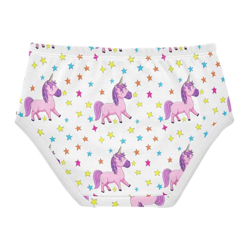 Cute Cartoon Unicorn Stars Toddler Girls's Underwear 2T 202c17962