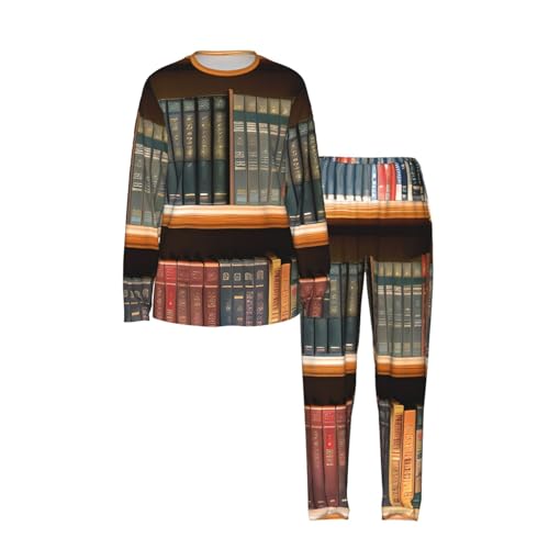 Pyjama bibliothèque élastique anti serrage vêtement de nuit - 5