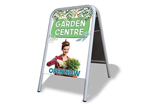 Garden Centre Large A Board Pavement Sign MEGA Listing Outdoor Street Advertising Display…