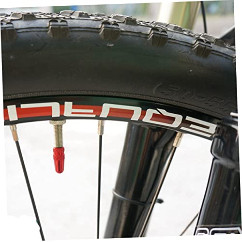 Tapas para válvulas de llantas de bicicleta Happyyami, 20 piezas, aluminio anodizado, colores vibrantes, ligeras y fáciles de instalar, evitan fugas de aire, compatibles con válvulas francesas miniatura 2