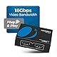 OREI UltraHD 4K @ 60Hz 1 x 2 HDMI Splitter 1 in 2 Out 2 Port 2: 8-Bit - HDMI 2.0, HDCP 2.0, 18 Gbit/s, EDID, Duplizieren/Spiegeln 4K Bildschirme - UHDS-102