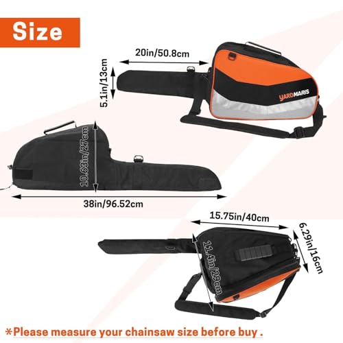 YARADMARIS Chainsaw Case Foldable