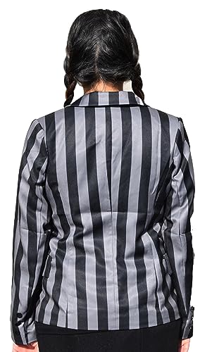 Wednesday Nevermore Girls Cosplay Blazer4