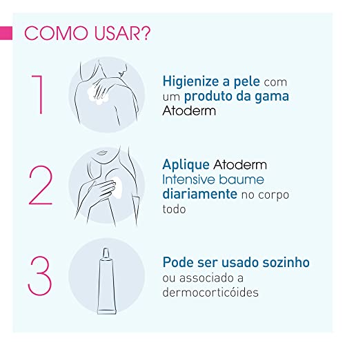 Atoderm Intensive Baume Para Peles com Ressecamento Intenso e Coceira, Bioderma, 200ml