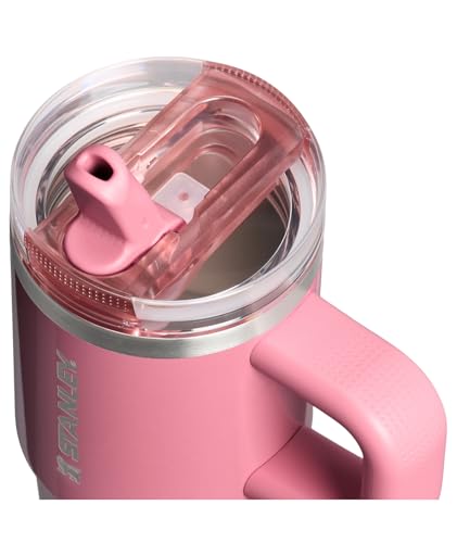 Image of STANLEY Quencher ProTour Flip Straw Tumbler with Leakproof Lid 14 oz| Built-In Straw & Handle | Cupholder Compatible for Travel | Insulated Stainless Steel Cup | BPA-Free | Port Shimmer