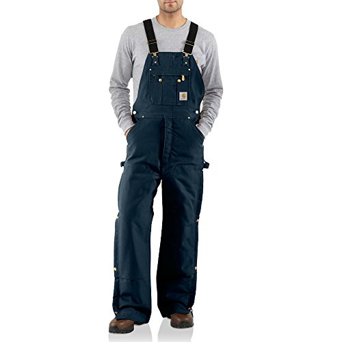 Carhartt Herren Latzhose R41, gesteppt, gefüttert, Reißverschluss bis...