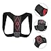 Beaupretty Invisible Posture Corrector Belt for Humpback Correction Adjustable Back Brace Support with Durable PU Leather and Nylon Thin for Men and Women Indoor Outdoor Use