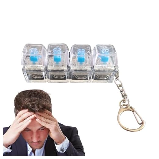 Teclado Fidget Toys, Teclado Fidget Clicker, Gradiente Juguetes de Descompresión Clicker Botón para Aliviar el Estrés Pass Tiempo (con luz y batería)