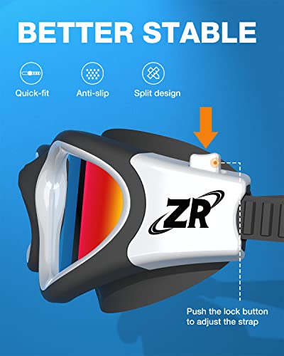 Image of ZIONOR Swim Goggles, Upgraded G1 Polarized Swimming Goggles Anti-Fog for Adult Men Women