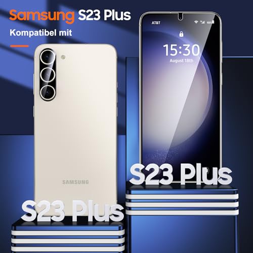 Image of SHILD - (Pack of 1) UV Tempered Glass Screen Protector for --------- 5G (6.8 inch) | 9H Hardness | HD Clarity | Fingerprint Unlock Compatible | Full Edge-to-Edge Coverage | Easy UV Installation (Clear UV, S23 Plus)