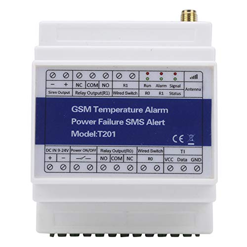 GSM SMS-Temperaturalarm Stromausfallalarm, Unterstützung der Fernbedienungsüberwachung Timer-Bericht Fernlesen historischer Daten