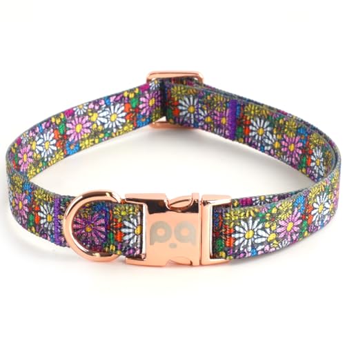 Collar reflectante para perro QQPETS ajustable de nailon