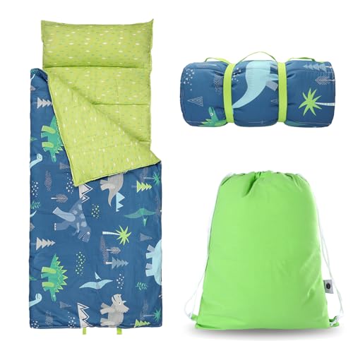 Image of Kids Toddle Lightweight and Soft Nap Mat (Dinosaur)