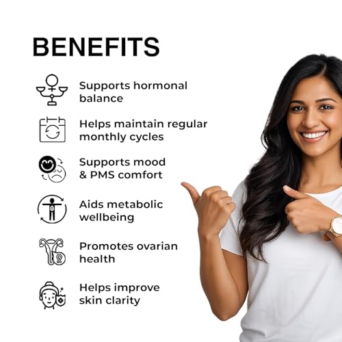 Image of OYB Easy Cycle Women's Hormonal Balance Supplement with Myo-Inositol & NAC | Supports Menstrual Cycle Regularity, PMS Comfort, Mood Balance & Metabolic Health | Vegan & Gluten-Free | 30 Tablets