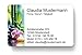 Produktbild 100 Visitenkarten, laminiert, 85 x 55 mm, inkl. Kartenspender - Wellness Spa Meditation