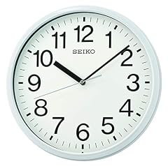 SEIKO QXA 756 WLH Office Wall Clock, White, 12 Inch product image