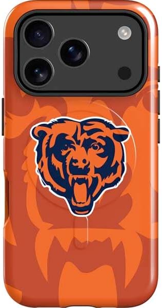 Skinit Impact Phone Case Compatible with iPhone 17 Pro Max Magsafe - Officially Licensed NFL Chicago Bears Design