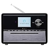 Riesiger Funktionsumfang: RDS, Bluetooth 4.0, Slot-In CD-/Mp3-Player, AUX-In, WLAN, USB, Kopfhöreranschluss, 15 W RMS uvm.