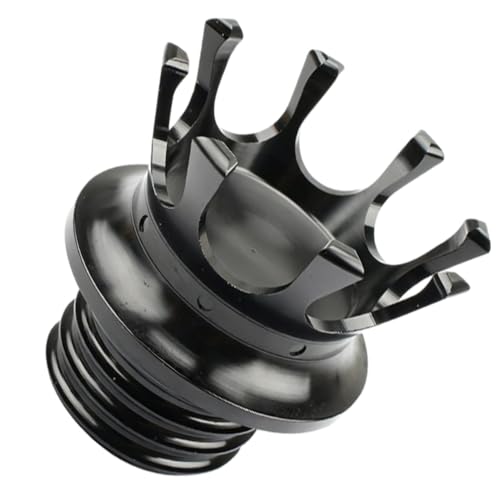 Tapón de gasolina King Crown y tapa de depósito de combustible para motocicleta estándar