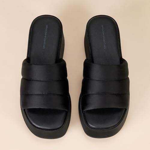 Amazon Essentials Women's Platform Slide On Sandal 5