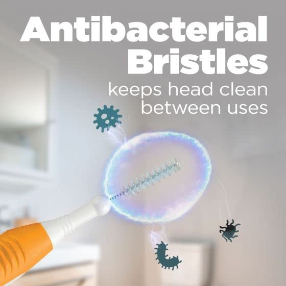 Gum Proxabrush Go-Betweens - Ultra Tight- Interdental Brushes - Soft Bristled Dental Picks for Plaque Removal & Gum Health - Safe for Braces & Dental Devices, 10 Count(Pack of 6)