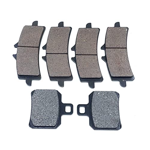 HANGHANG SHU-Store Fit for Ducati 848 Evo Calipers Avant Monobloc 2011-2012 Street Fighter S 2012-2015 Kit de Plaquettes de Frein arrière Avant (Color : Whole 3 Pair Set) Cover