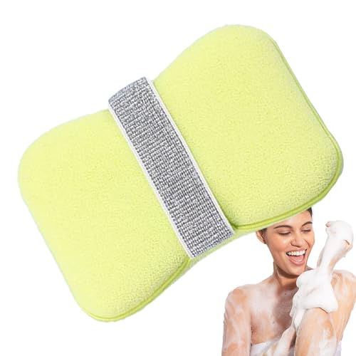 Esponjas de baño para ducha – Jabonera de ducha para mujeres, bolsa de espuma de espalda para hombre mujer viaje camping