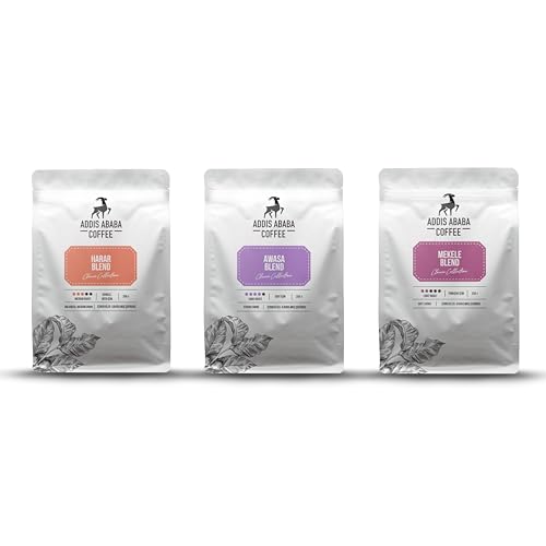 Etiyopya 3'lü Kahve Deneme Seti 750 g. Moka Pot