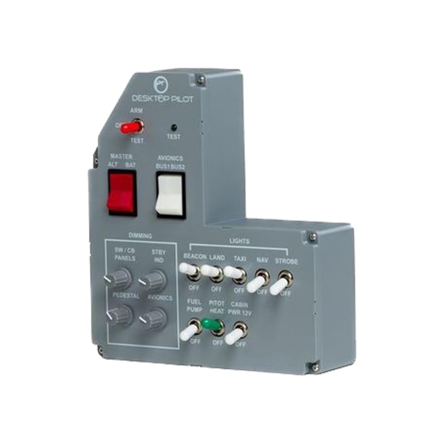 Desktop Pilot - C172 Switch Panel for Flight Simulators