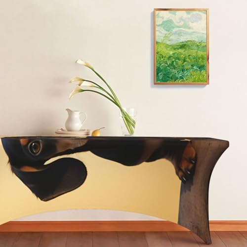 Nappe de table imperméable 1,8 m extensible en élasthanne pour nappe de patio - 7