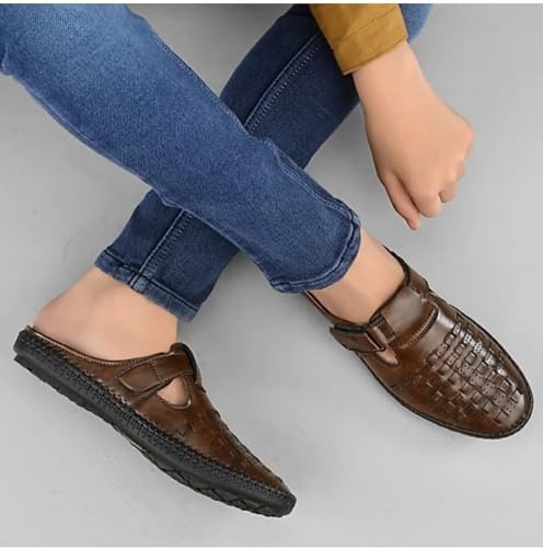 Image of GAUTAMFIT Fisherman Sandal for Men - Comfortable|Durable and Stylish Sandal for Everyday Wear Casual Sandals