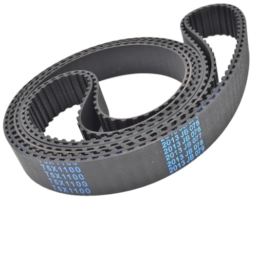 Courroie T5 1140mm synchrone en polyuréthane robuste avec 228 dents de précision
