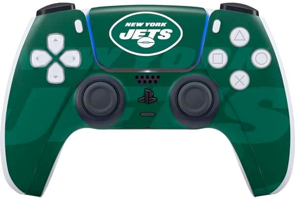 Skinit Decal Gaming Skin Compatible with PS5 Controller - Officially Licensed NFL New York Jets Design