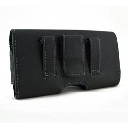 Tnodi Black Leather Phone Case Cover Protective Pouch Belt Holster Clip For Verizon Pantech Crux thumb #3