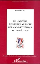 Download De l'accord de Munich au Pacte germano-soviétique du 23 août 1939 PDF