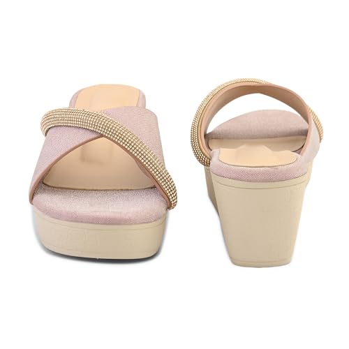 Image of Centrino Women's Sandals | Soft Cushioned Footbed for Extra Comfort | Stylish & Elegant Look for Ladies | Fashionable & Durable Sandal Comfort & Quality (9417)