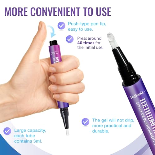 Viebeauti Teeth Whitening Pen Gel Kit: Tooth Whitener With Carbamide Peroxide For Sensitive Teeth thumb #3