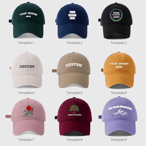 Gorra personalizable bordado multicolor para hombre miniatura 3