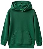 Maillot avec capuche. M/L. United Colors of Benetton Maglia C/CAPP. M/L 3J68C2284 Sweatshirt Capuche, Vert 1N0, 170 cm Fille