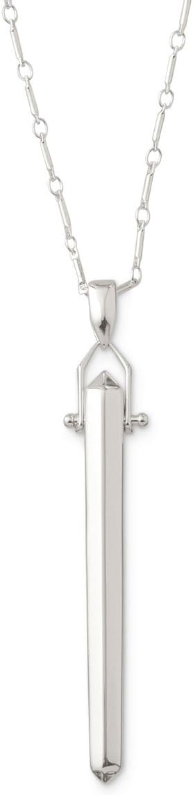 Seraiel New Vintage Fashion Pendant Necklace in Silver