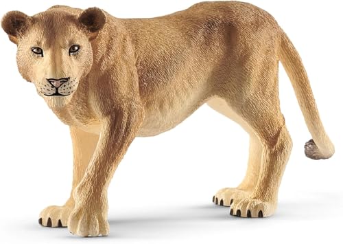 SCHLEICH WILD Life | Löwin 14825 | detailgetreue Tierfiguren | Zoo Spielzeug | tolles Geschenk für Jungen und Mädchen | Deko für Geburtstag | Spielfigur ab 3 Jahren | 12 x 4 x 5 cm