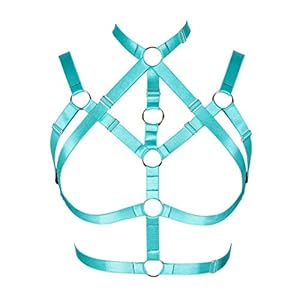 Stevige en comfortabele mode harnas Punk Gothic Bras exotische strappy gekooide elastische bh’s voor vrouwen