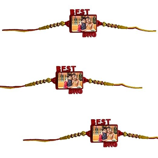 Personalized Rakhi For Brother | Customized Rakhi with Name | Rakhi Gift for Bhai, Brother | Customized Rakhi Gift