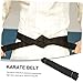 Milisten Karate Belt for Taekwondo Judo Stretchy Uniform Belt Comfortable Martial Arts Waist Wrap Training Accessory for Men