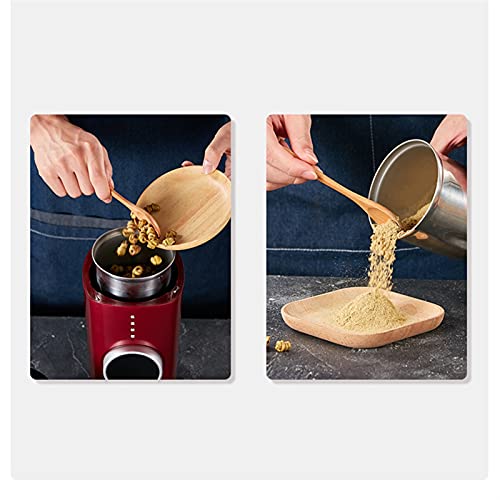Starfisher Kaffeemühle elektrisch,Gewürzmühle elektrisch,Getreidemühlen,Mühle für Gewürze und Samen,rot – Bild 6