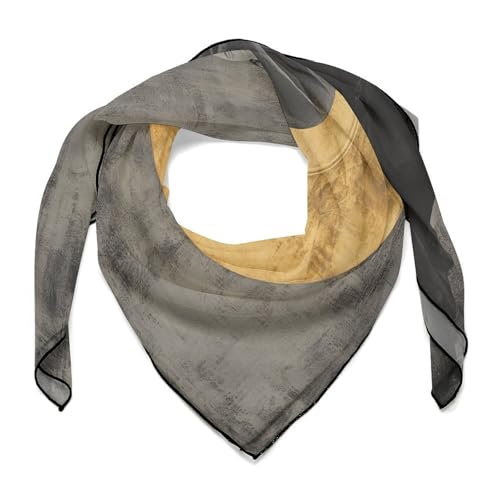 Virgin Mary Women Hair Scarf Square Silk Like Head Scarves Handkerchief Satin Neck Scarf