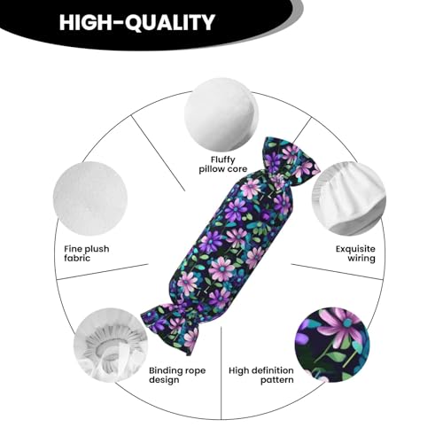 Almohada de espuma viscoelástica negro tamaño único miniatura 5