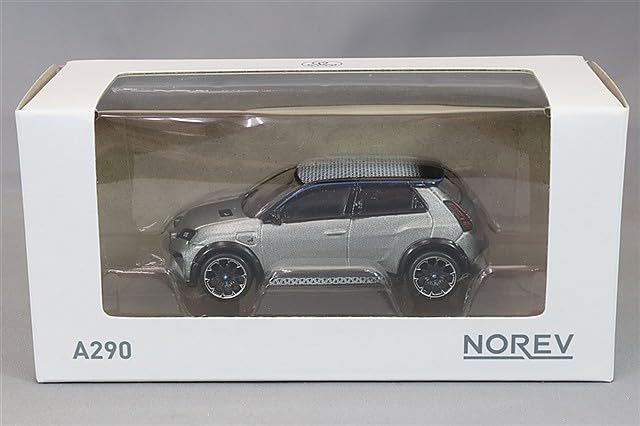Norev Plastique 1/43 - Renault 8 Bleue